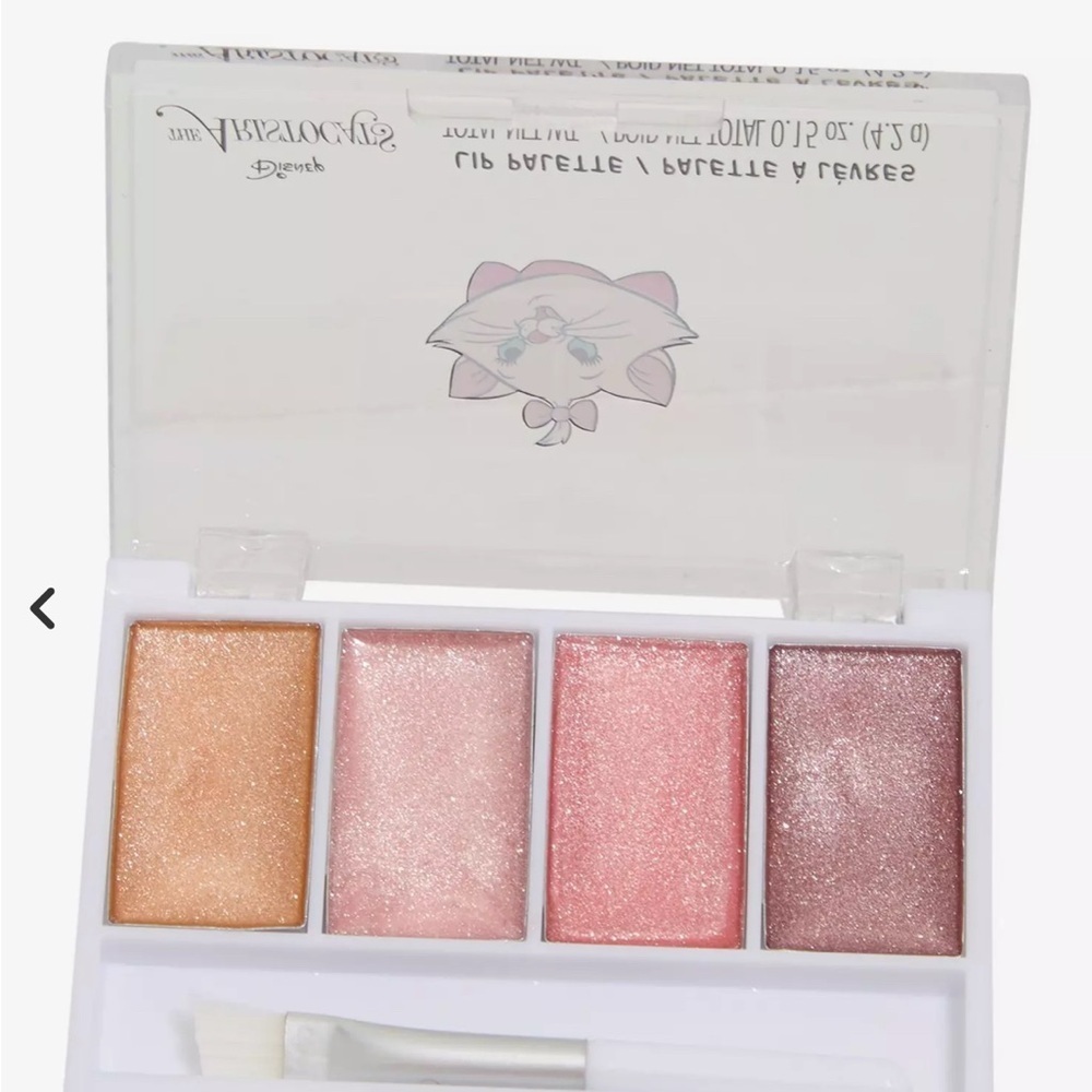 Disney Aristocats Shimmer Lip Palette - Pink and Gold - Picture 3 of 3